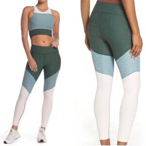 🎉 RARE Outdoor Voices Matching Leggings & Bra Set Hunter/Slate/Ballet - S